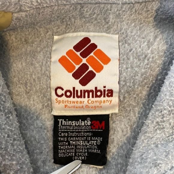 Vintage Columbia 3M Thinsulate Insulation Winter Coat: Size Medium - Picture 4 of 13